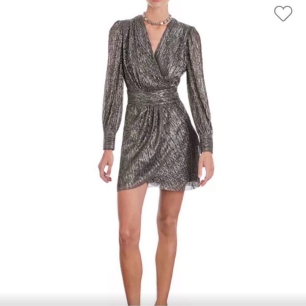 The Kooples Silver Mini Dress